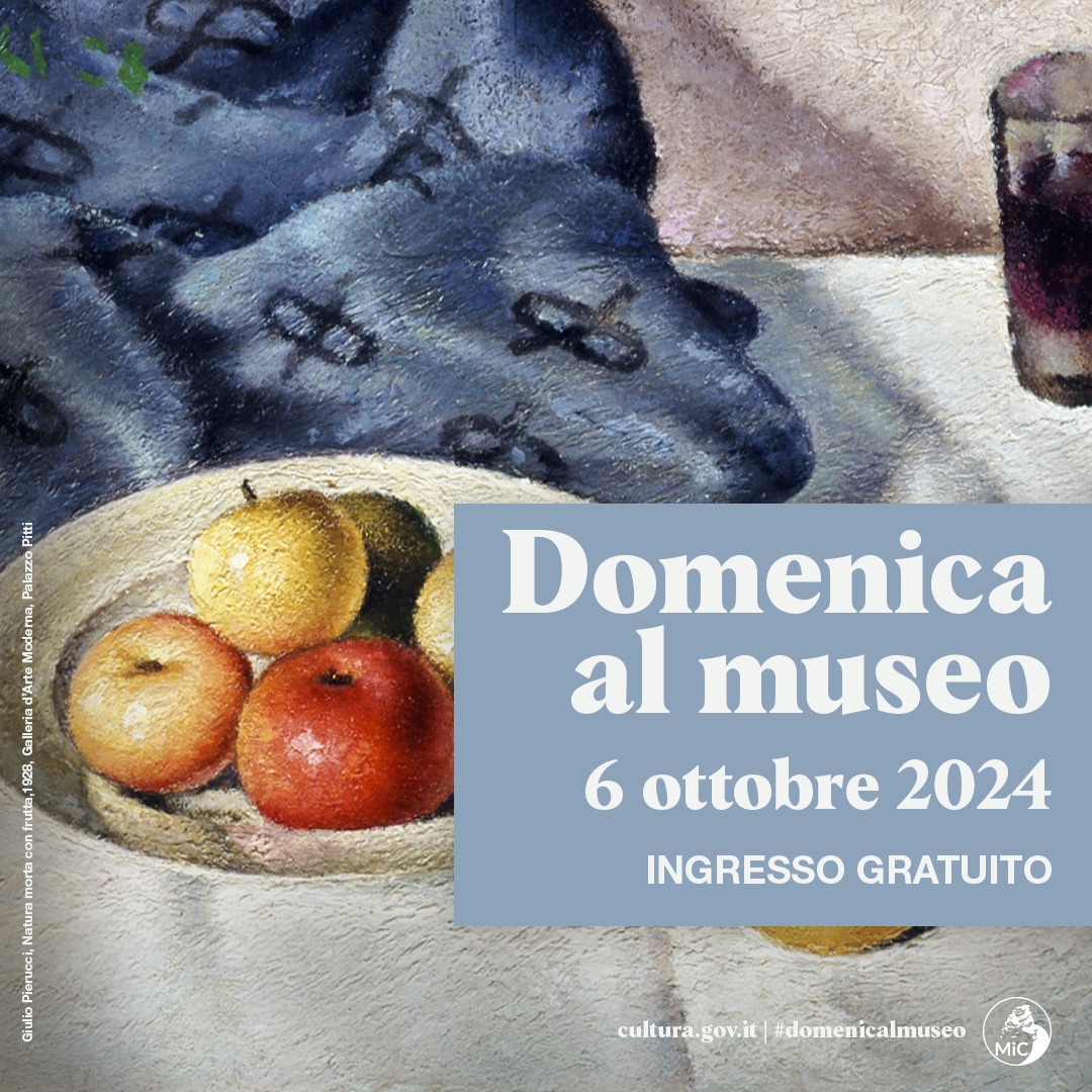 Domenica al museo 6 ottobre 2024